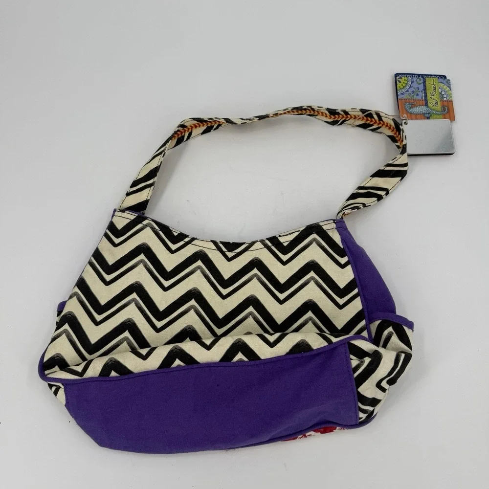 Paul Brent Coastal Paradise Tropical Fish Canvas Shoulder Bag Purse NWT